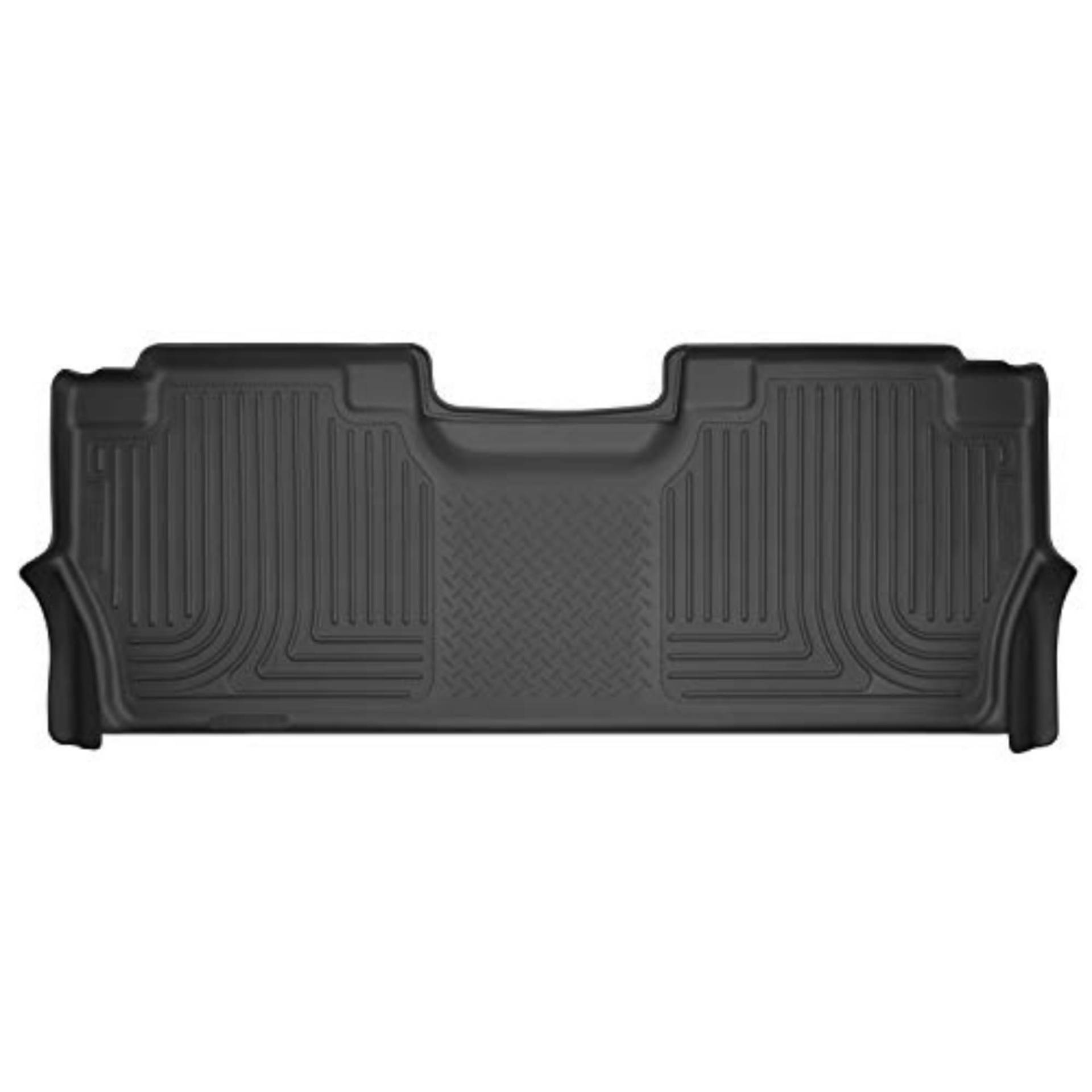 Husky Liners 14401 passend für 2017–19 Ford F-250/F-350 Crew Cab mit Fabrik-Aufbewahrungsbox, Weatherbeater 2. Sitz-Bodenmatte von HUSKY LINERS