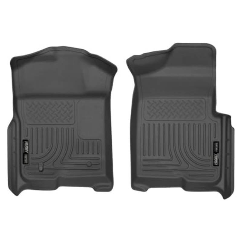 Husky Liners 18331 FuÃŸmatten für Ford F-150 SuperCrew/SuperCab/Standard Weatherbeater (Kompatibilität mit Linkslenker-Fahrzeugen Nicht), Schwarz von HUSKY LINERS