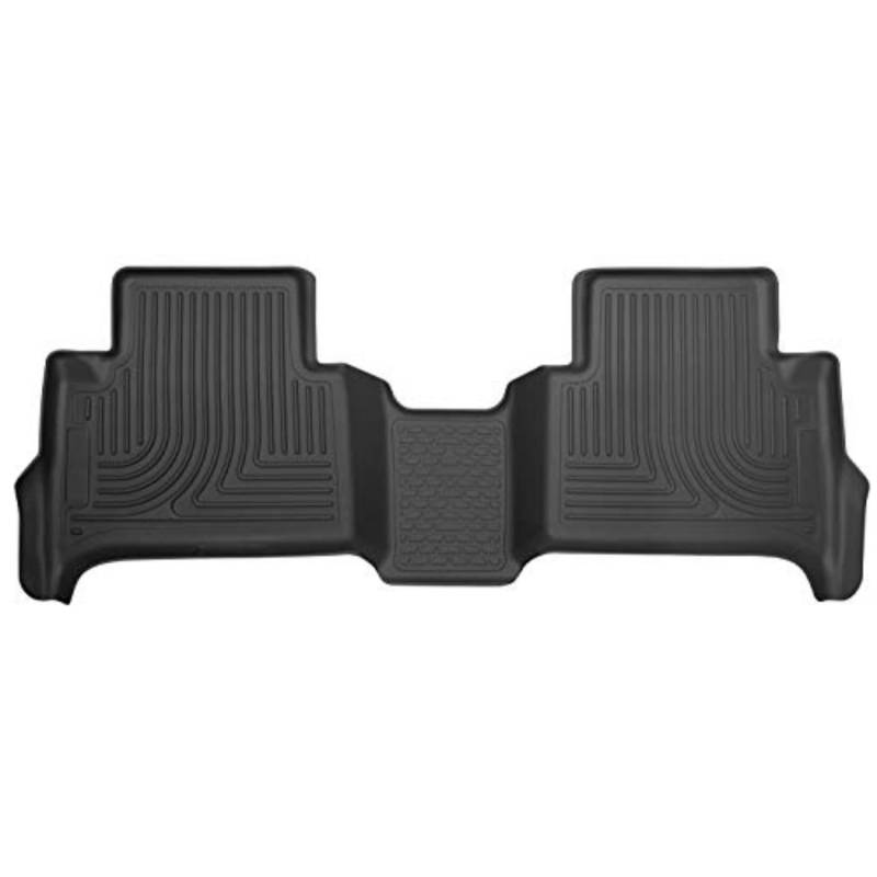 Husky Liners - 19111 passend für Chevrolet Colorado Crew Cab, 2015–19 GMC Canyon Crew Cab Weatherbeater 2. Sitz, Fußmatte, schwarz. von HUSKY LINERS