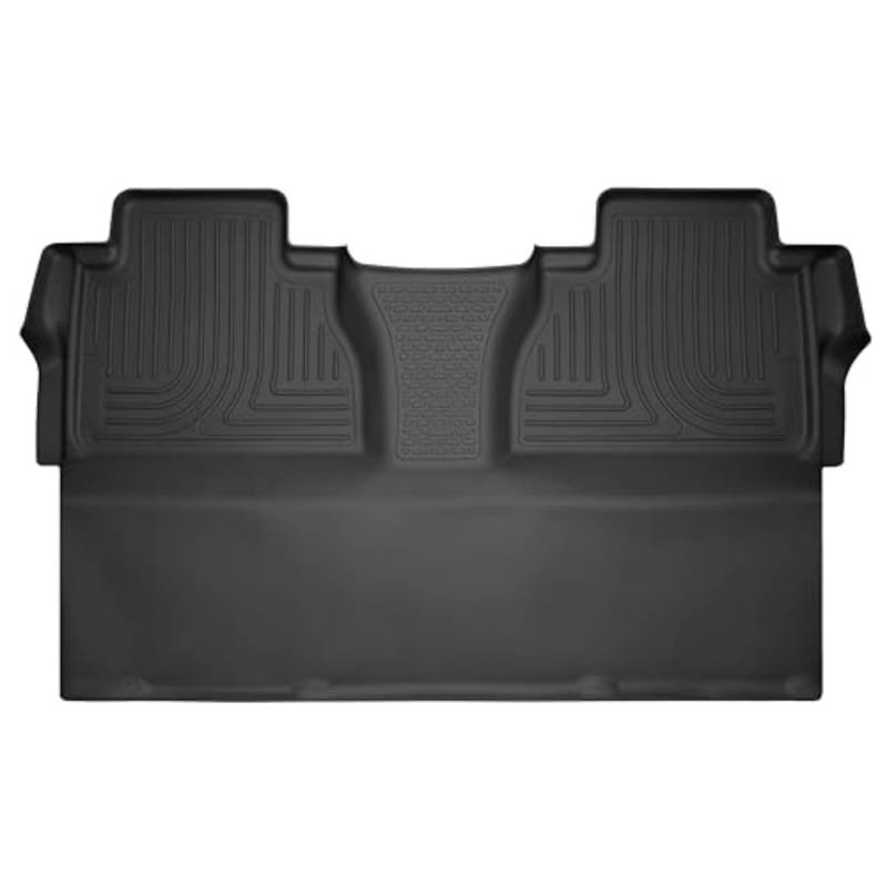 Husky Liners 19581, passend für Toyota Tundra CrewMax Weatherbeater 2. Sitz-Bodenmatte (vollständige Abdeckung), Schwarz von HUSKY LINERS