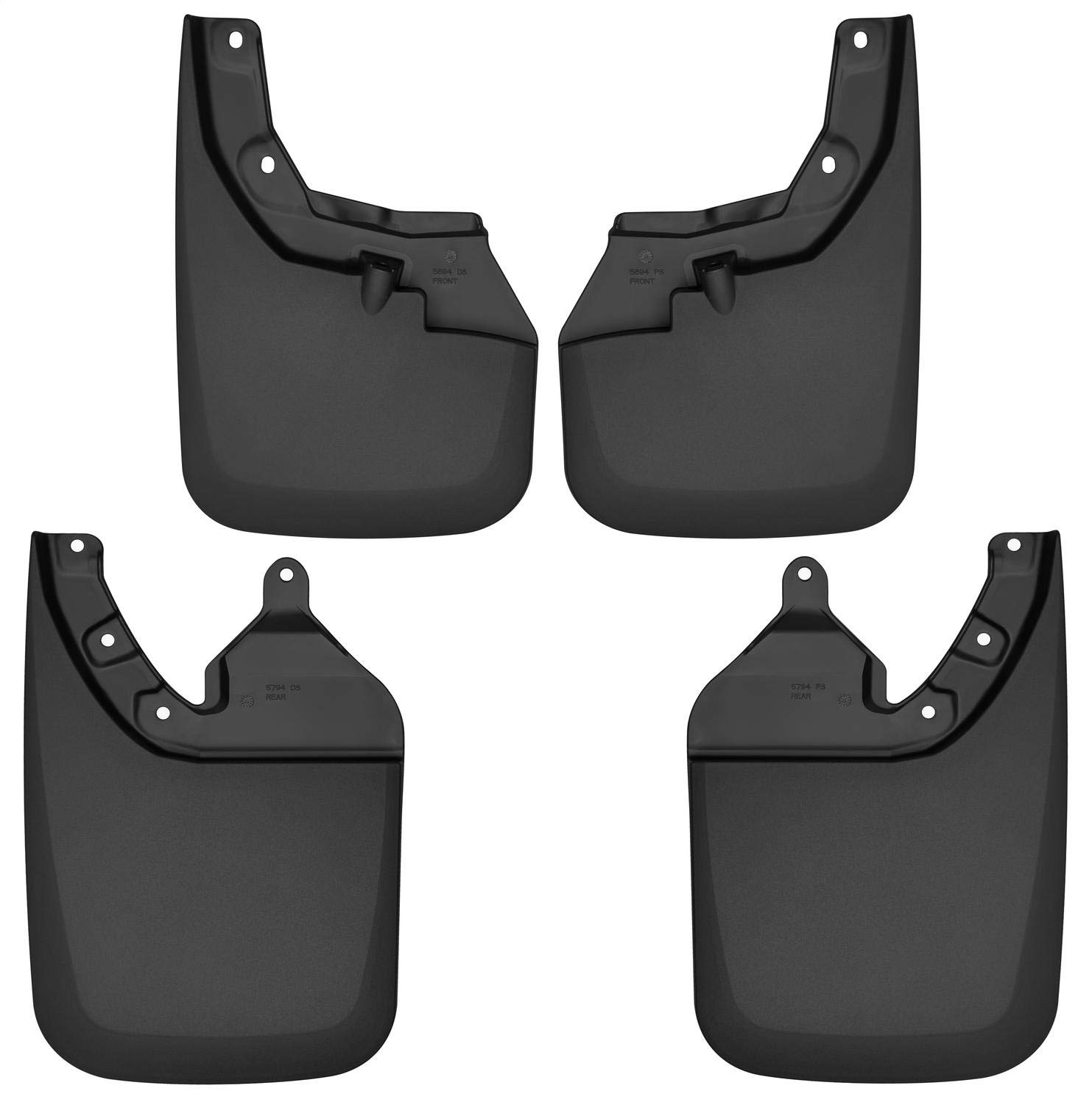 Husky Liners 56946Fits 2016-20 Toyota Tacoma with OEM Fender Flares Custom Front and Rear Mud Guard Set, Black Husky Liners 56946Fits 2016-20 Toyota Tacoma with OEM Fender Flares Custom Front and Rear Mud Guard Set, Black von HUSKY LINERS