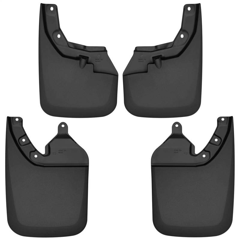 Husky Liners 56946Fits 2016-20 Toyota Tacoma with OEM Fender Flares Custom Front and Rear Mud Guard Set, Black von HUSKY LINERS