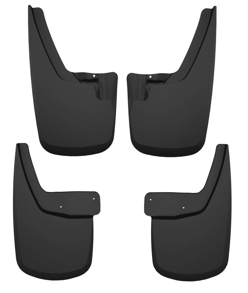 Husky Liners 58326 Schutzbleche vorne und hinten, passend für GMC Canyon, Crew Cab (außer AT4X-Modelle) – Set vorne und hinten – Schwarz, 4 Stück von HUSKY LINERS