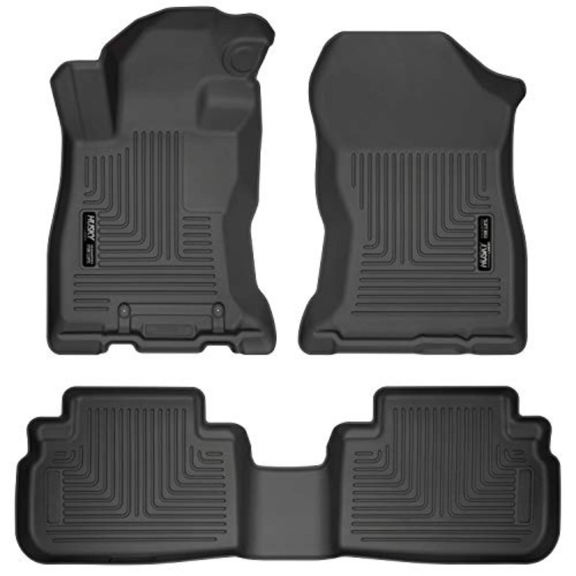 Husky Liners - 95891 passend für Subaru Forester Weatherbeater 2019–20 Fußmatten vorne und 2. Sitz, schwarz Husky Liners - 95891 passend für Subaru Forester Weatherbeater 2019–20 Fußmatten vorne und 2. Sitz, schwarz von HUSKY LINERS