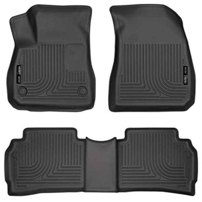 Husky Liners 99191 Fußmatten, passend für Chevrolet Malibu Weatherbeater 2016–20 von HUSKY LINERS
