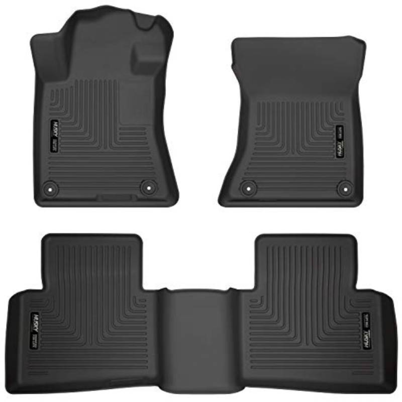 Husky Liners 99381, passend für Nissan Altima Weatherbeater vorne und 2. Sitz, Schwarz von HUSKY LINERS
