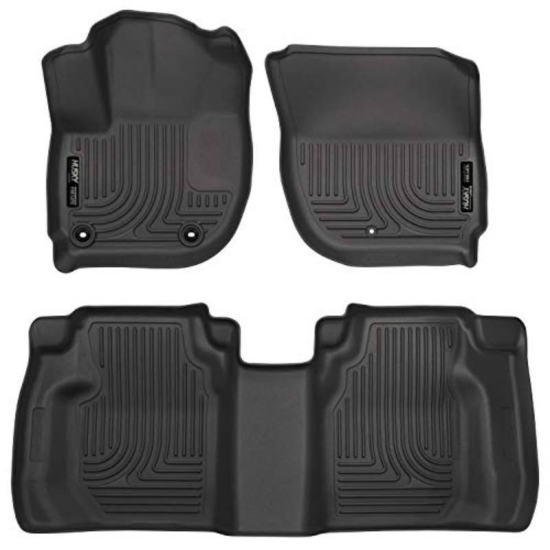 Husky Liners 99491 Bodeneinlagen für Vorder- und 2. Sitz, Fußraumabdeckung, passend für 15-16 von HUSKY LINERS