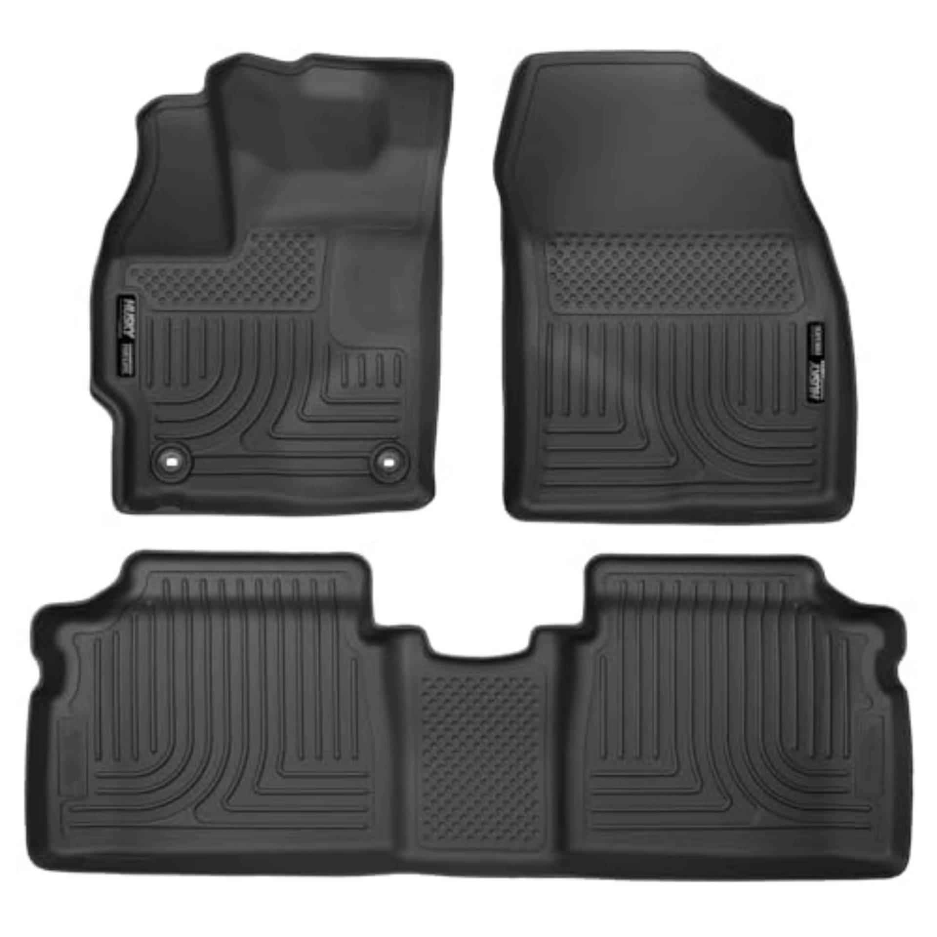 Husky Liners - 99511 passend für Toyota Prius 2015 Two/Three/Four/Five Weatherbeater Vorder- und 2. Sitz-Fußmatten, schwarz. Husky Liners - 99511 passend für Toyota Prius 2015 Two/Three/Four/Five Weatherbeater Vorder- und 2. Sitz-Fußmatten, schwarz. von HUSKY LINERS