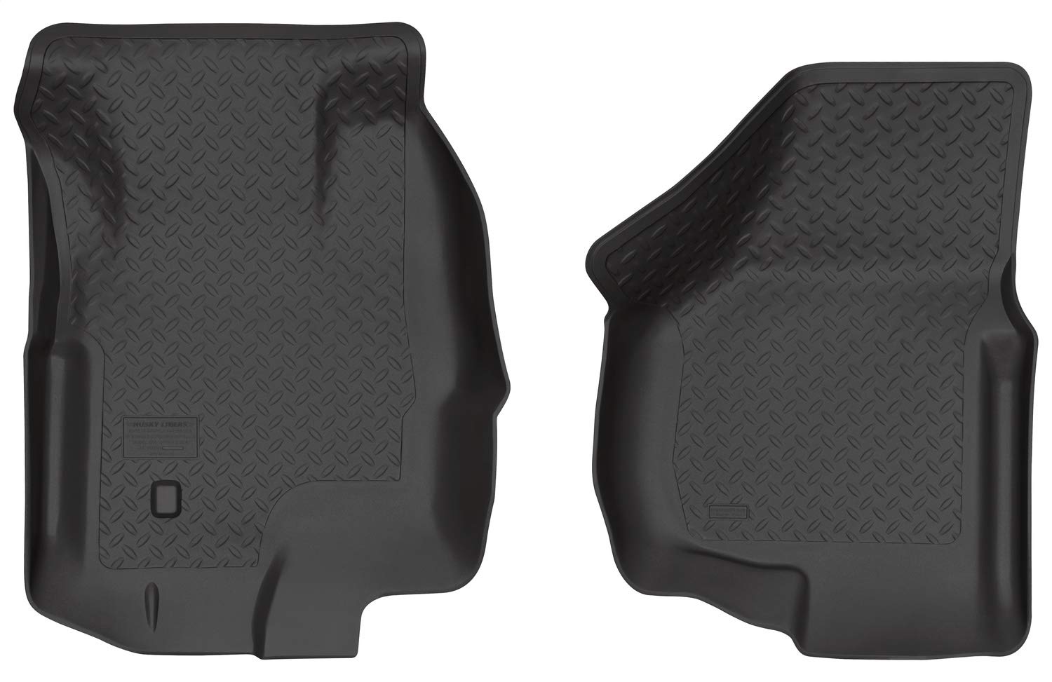 Husky Liners Classic Style Serie | Bodeneinlagen für Vorderseite – Schwarz | 33901 | passend für 2000–2005 Ford Excursion, 2 Stück von HUSKY LINERS