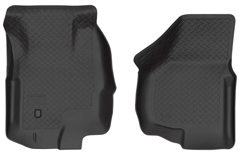 Husky Liners Classic Style Serie | Bodeneinlagen für Vorderseite – Schwarz | 33901 | passend für 2000–2005 Ford Excursion, 2 Stück von HUSKY LINERS