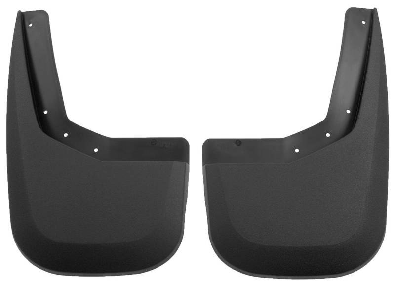 Husky Liners Fits 2007-13 GMC Sierra 1500, 2007-14 GMC Sierra 2500/3500 - SINGLE REAR WHEELS Custom Rear Mud Guards,Black,57801 von Husky Liners