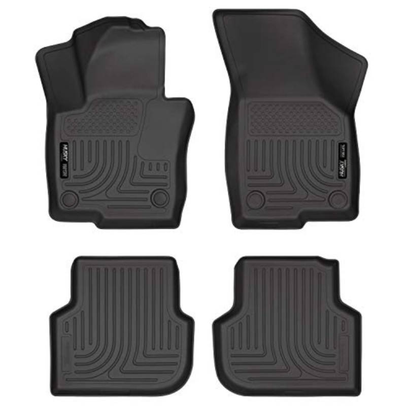 Husky Liners Fits 2011-18 Volkswagen Jetta SEL Sedan Weatherbeater Front & 2nd Seat Floor Mats von HUSKY LINERS