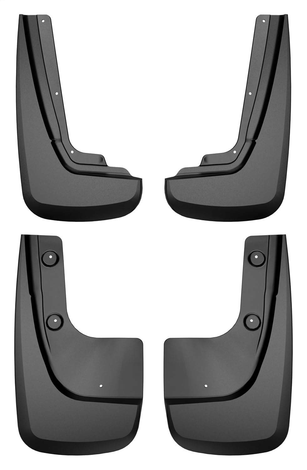 Husky Liners Schmutzfänger vorne und hinten, passend für Jeep Grand Cherokee 2022–2024 (inkl. 4XE-Modelle, außer WK und L-Serie), Schwarz, 4 Stück. | 58096 von HUSKY LINERS