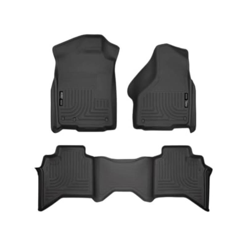 Husky Liners Weatherbeater 98031 Ram 1500 Quad Cab; 2003–2009 Ram 2500/3500 Quad 2002–2008 Ram 1500 – 2008 – Schwarz, 3 Stück von HUSKY LINERS