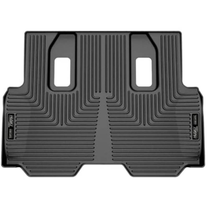 Husky Liners Weatherbeater Fußmatten, passend für 2022–2024 Lexus LX600; 2022–2023 Toyota Land Cruiser (Linkslenker), 3. Reihe, 1 Stück, schwarz – 14811 von HUSKY LINERS