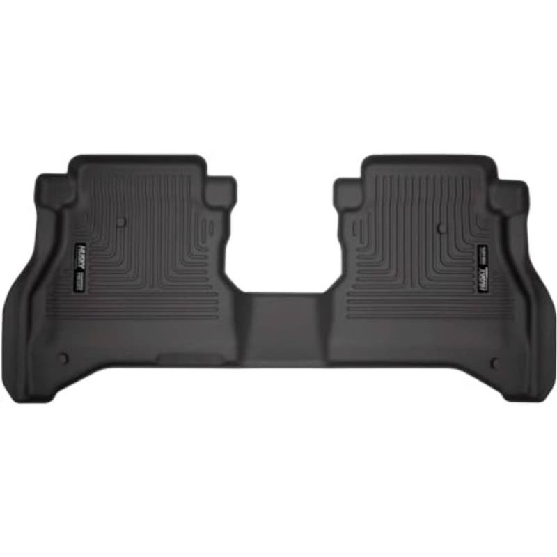 HUSKY LINERS Weatherbeater Fußmatten, passend für Jeep Gladiator 2020–2024, 2. Reihe, 1 Stück, Schwarz – 14881 von HUSKY LINERS