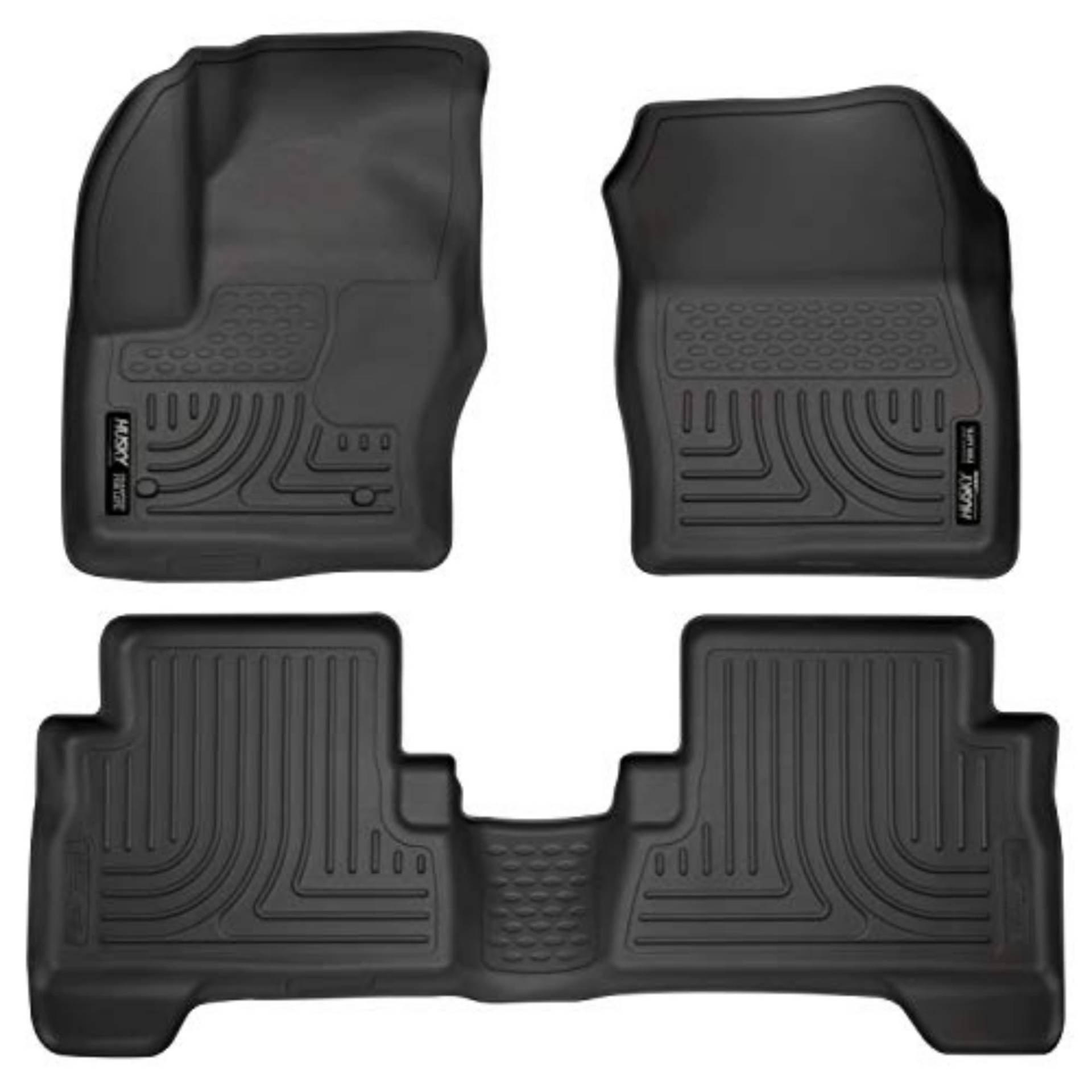 Husky Liners | Weatherbeater | Passend für 2013–2018 Ford C-Max, passend für 2013–2019 Ford Escape | Vorder- und 2. Reihe Liner – schwarz, 3 Stück. | 99741 Husky Liners | Weatherbeater | Passend für 2013–2018 Ford C-Max, passend für 2013–2019 Ford Escape | Vorder- und 2. Reihe Liner – schwarz, 3 Stück. | 99741 von HUSKY LINERS