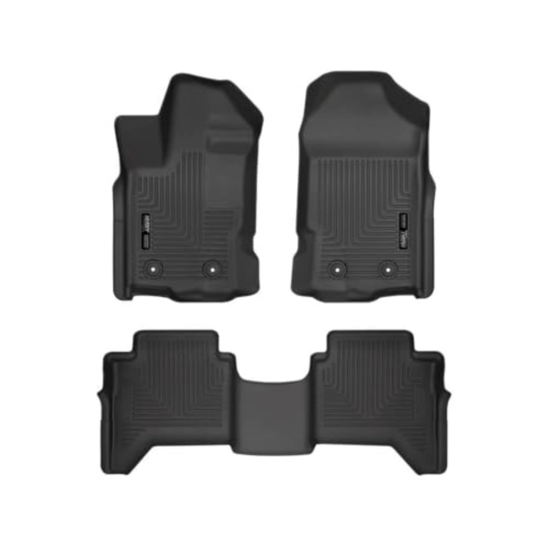Husky Liners — Weatherbeater | Passend für 2019–2023 Ford Ranger SuperCrew Cab – vordere und 2. Reihe Liner – schwarz, 3 Stück | 94101 Husky Liners — Weatherbeater | Passend für 2019–2023 Ford Ranger SuperCrew Cab – vordere und 2. Reihe Liner – schwarz, 3 Stück | 94101 von HUSKY LINERS