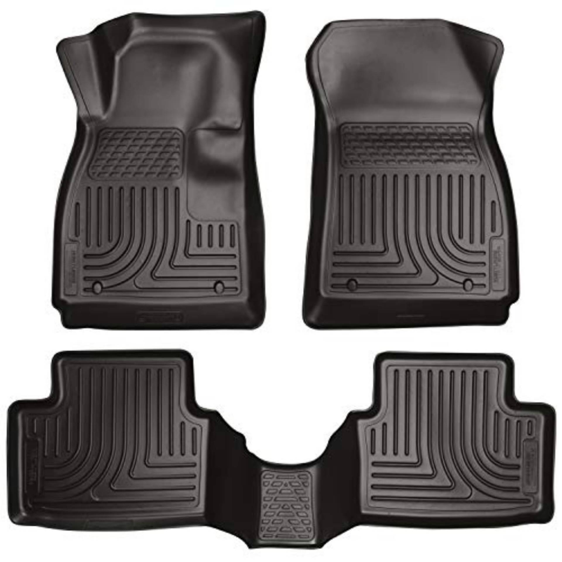 Husky Liners — Weatherbeater | Passend für Buick Regal 2011–2017 – vordere und 2. Reihe Liner – schwarz, 3 Stück. | 98151 Husky Liners — Weatherbeater | Passend für Buick Regal 2011–2017 – vordere und 2. Reihe Liner – schwarz, 3 Stück. | 98151 von HUSKY LINERS