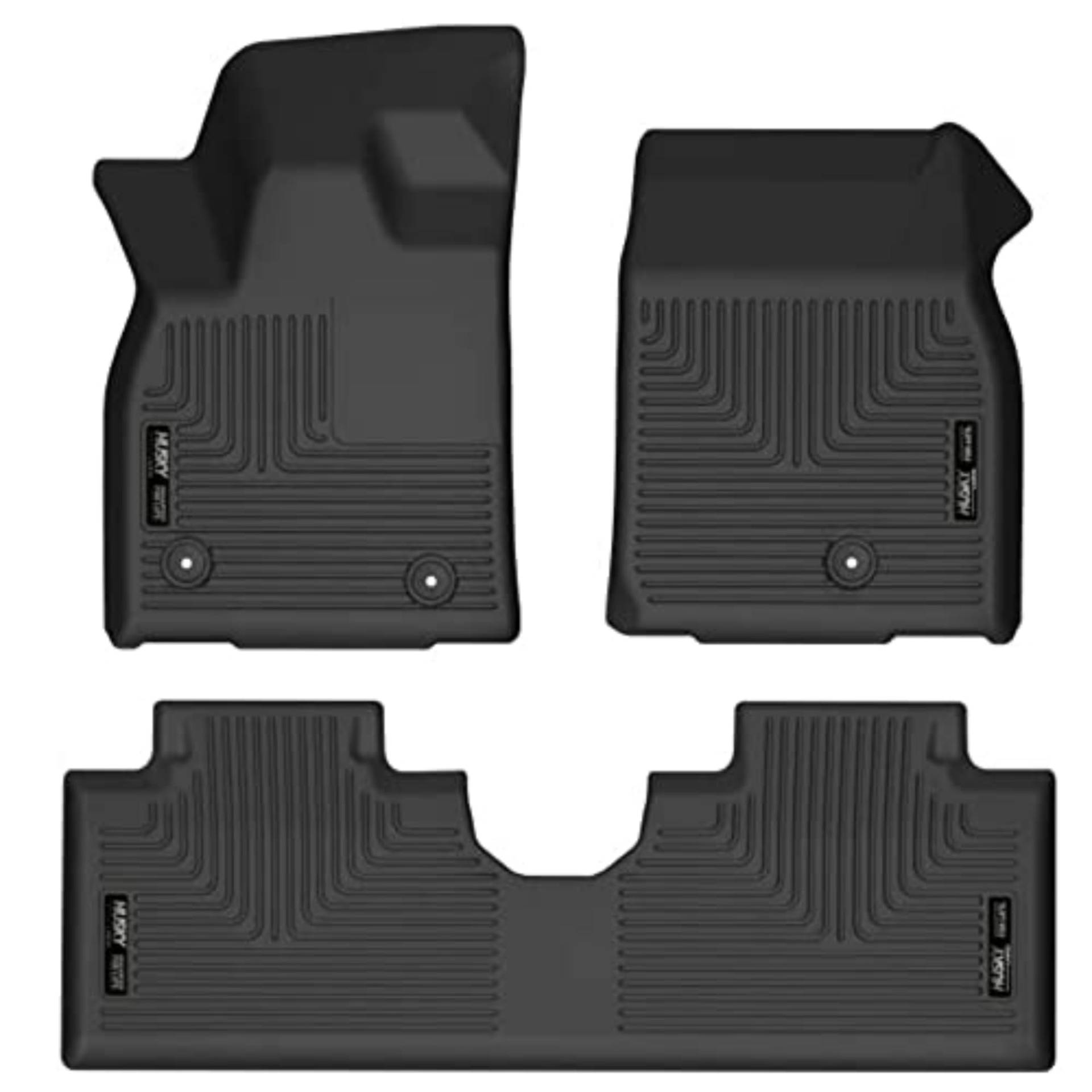 Husky Liners | Weatherbeater Serie | Bodenbeläge vorne und 2. Reihe – schwarz | 95071 | passend für Ford Mustang Mach-E 2021 Husky Liners | Weatherbeater Serie | Bodenbeläge vorne und 2. Reihe – schwarz | 95071 | passend für Ford Mustang Mach-E 2021 von HUSKY LINERS