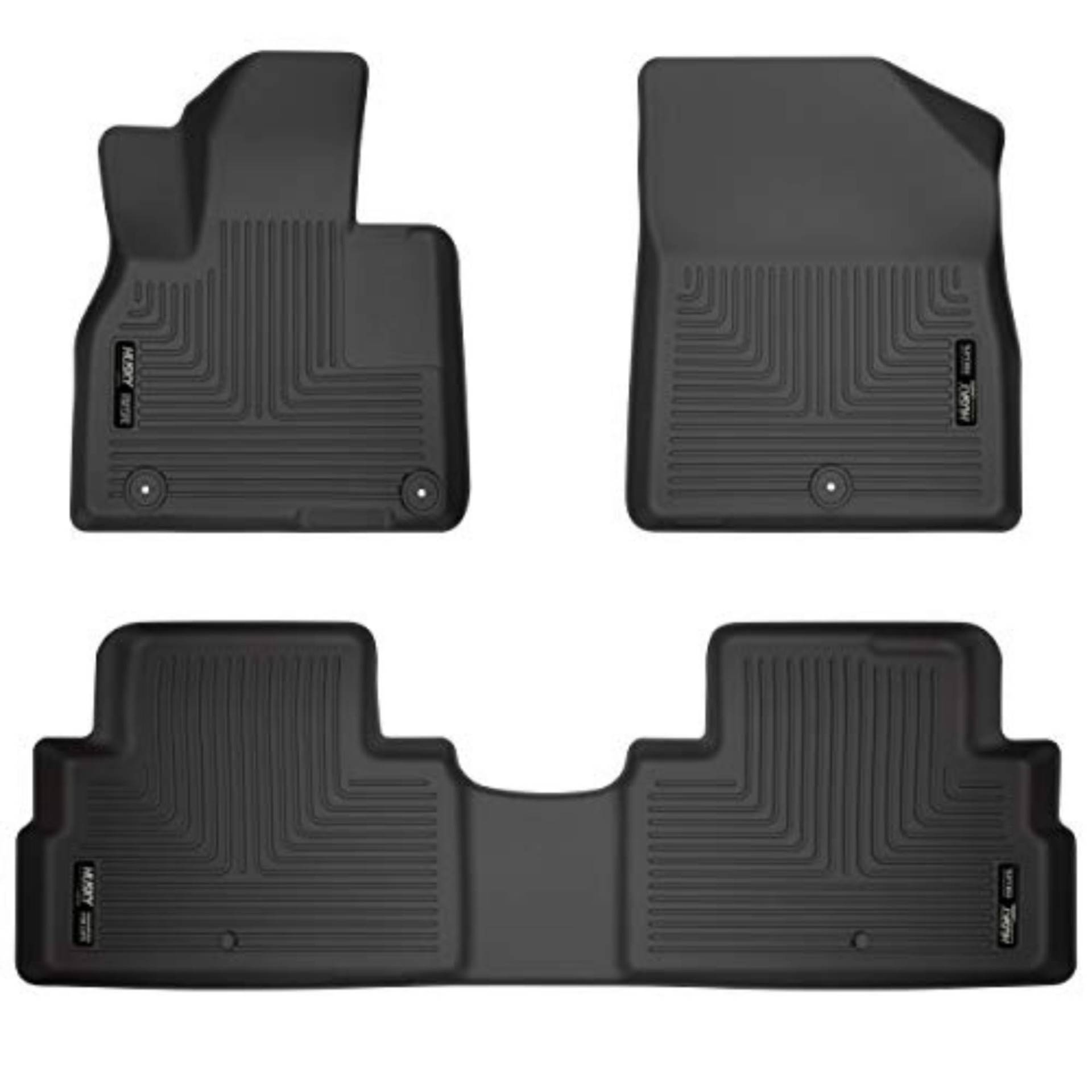 Husky Liners Weatherbeater Serie | Bodeneinlagen für Vorder- und 2. Sitz – Schwarz | 95711 | passend für 2020–2022 Hyundai Palisade 3 Stück Husky Liners Weatherbeater Serie | Bodeneinlagen für Vorder- und 2. Sitz – Schwarz | 95711 | passend für 2020–2022 Hyundai Palisade 3 Stück von HUSKY LINERS