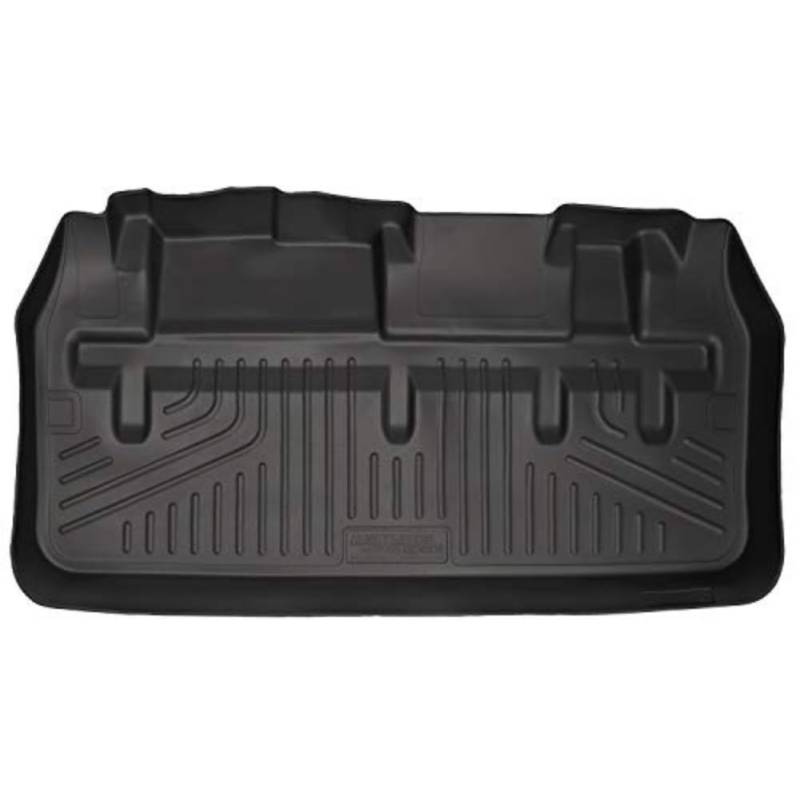 Husky Liners Weatherbeater Serie | Cargo Liner – Schwarz | 44041 | Passend für Toyota Sienna 2011–2020 ohne Power Folding 3rd Row Sitze 1 Stück von HUSKY LINERS