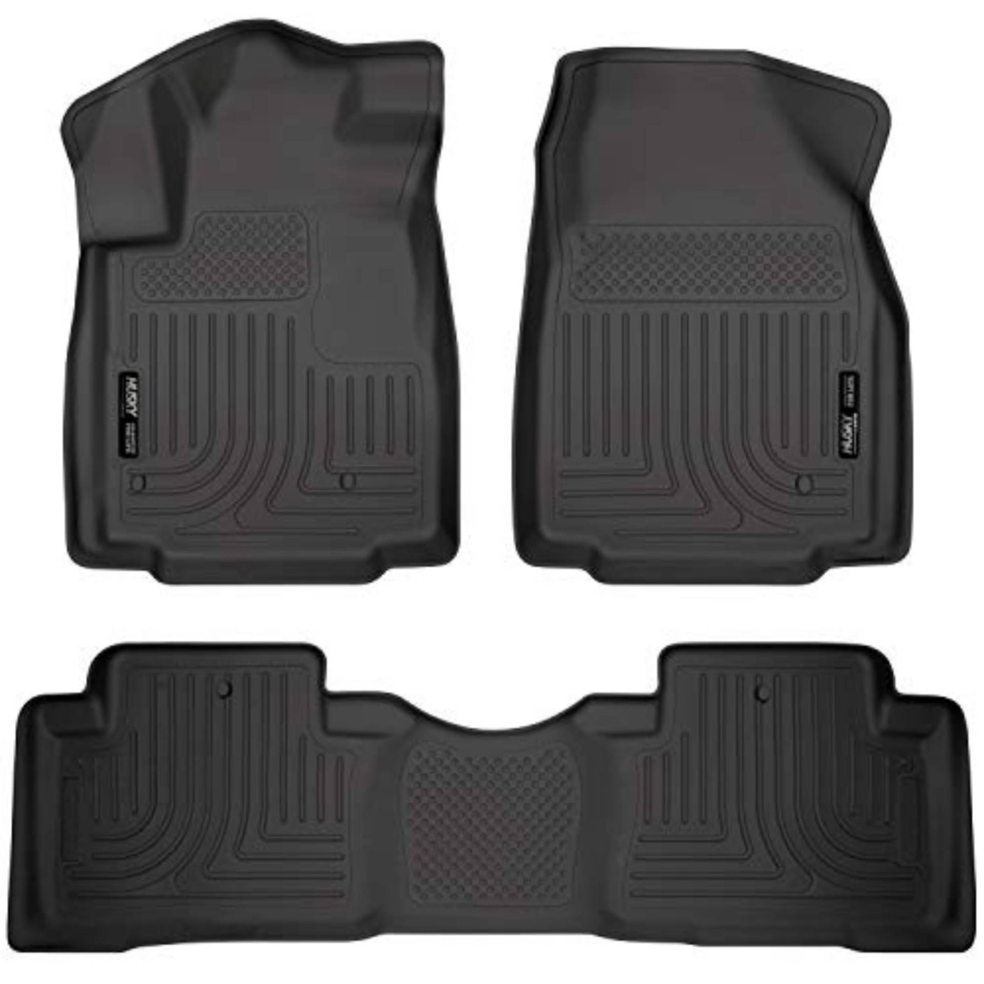 Husky Liners | Wetterschlägel | passend für Honda Pilot 2009–2015 | Front- und 2. Reihe Liner – schwarz, 3 Stück. | 98421 Husky Liners | Wetterschlägel | passend für Honda Pilot 2009–2015 | Front- und 2. Reihe Liner – schwarz, 3 Stück. | 98421 von HUSKY LINERS