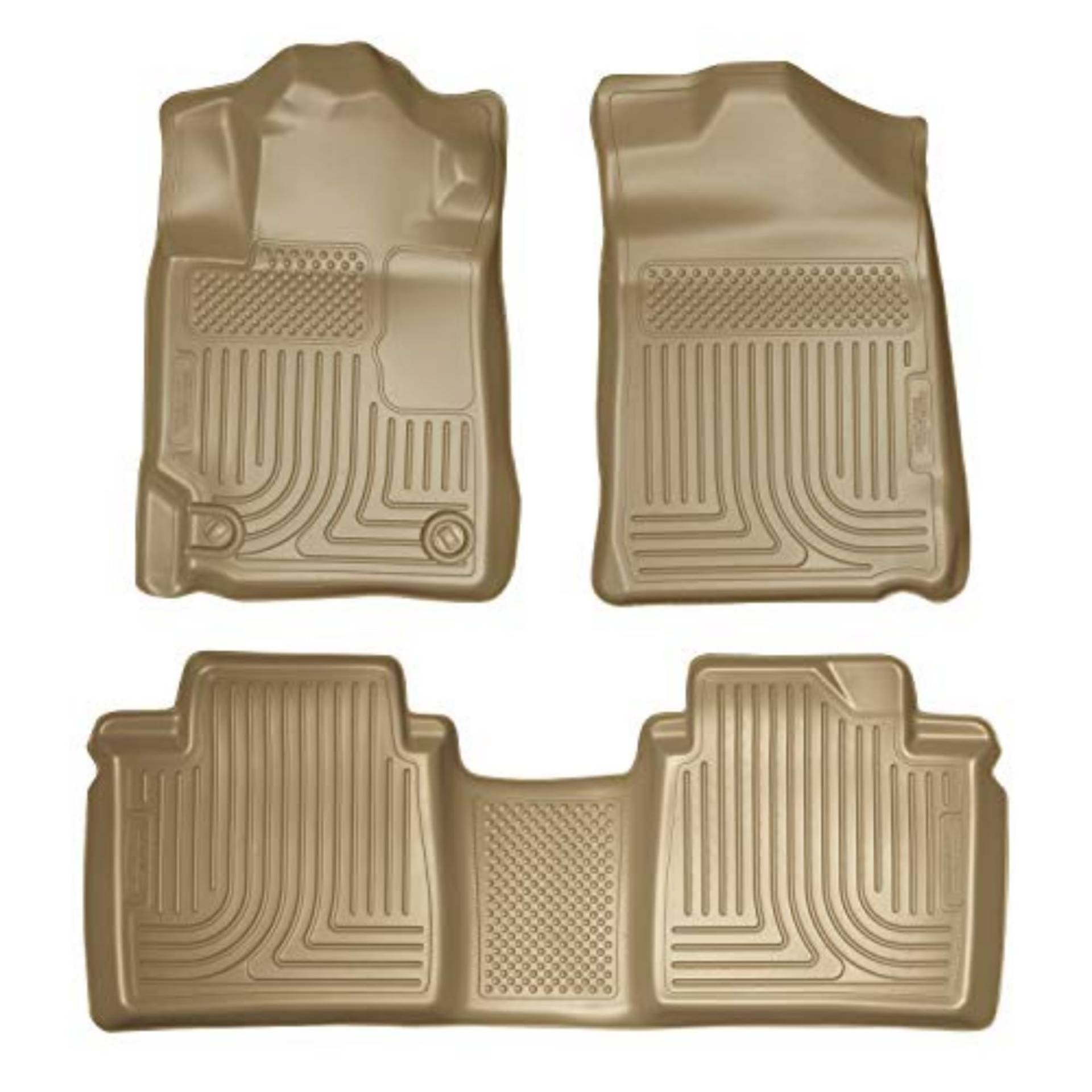 Husky Liners | Wetterschlägel | passend für Toyota Camry 2007–2011 | Vorder- und 2. Reihe Bodenbeläge – Hellbraun, 3 Stück | 98513 Husky Liners | Wetterschlägel | passend für Toyota Camry 2007–2011 | Vorder- und 2. Reihe Bodenbeläge – Hellbraun, 3 Stück | 98513 von HUSKY LINERS