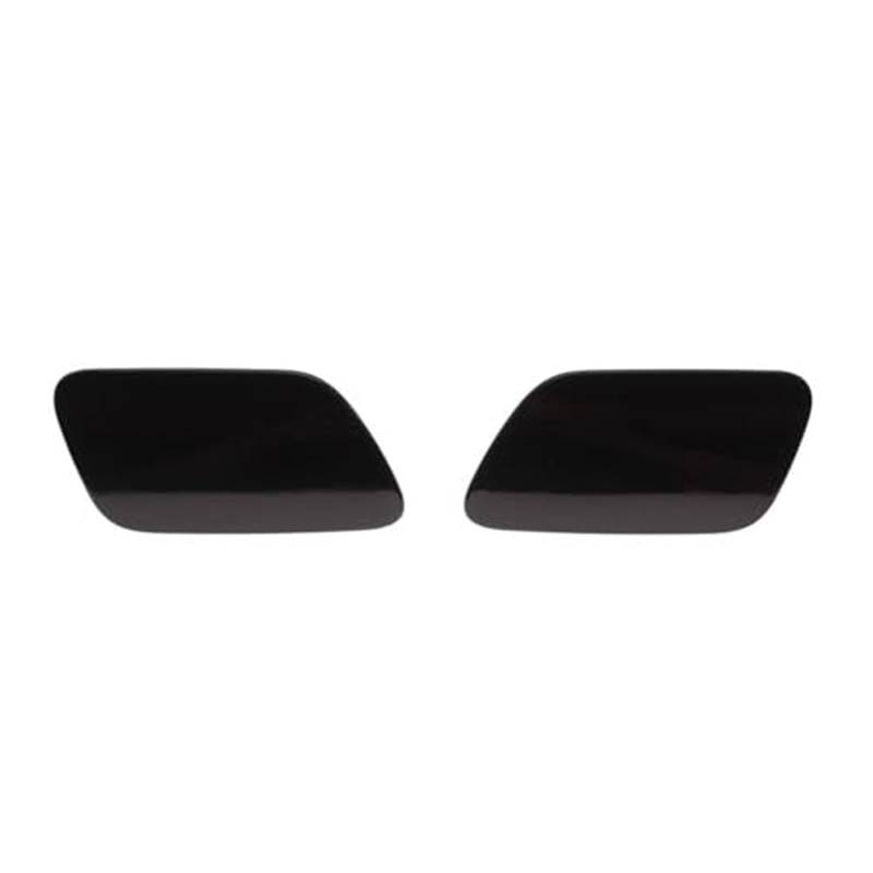 HUVNEXA, for, 7er G11 G12 2015-2019 Scheinwerferwaschdüsenabdeckung Scheinwerfer Wassersprühstrahlkappe 740i 740iX 750i Abdeckung für Autowaschdüsen(Black Set) von HUVNEXA