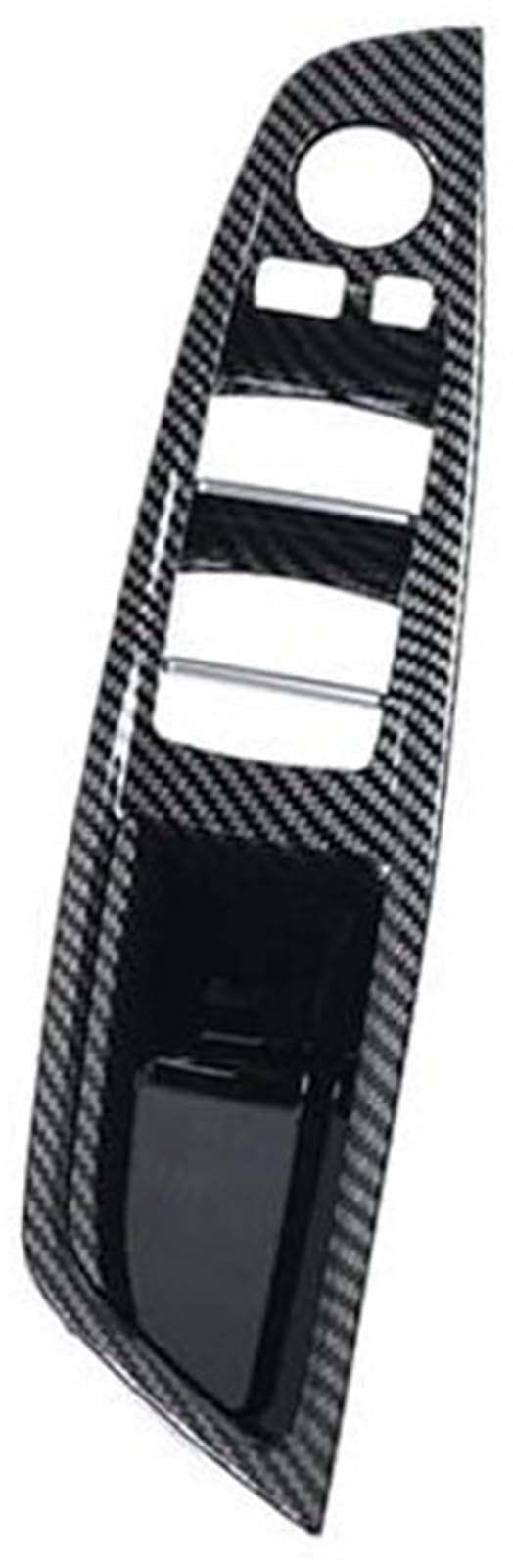 HUVNEXA, for, F10 F11 F18 2010-2016 RHD Rechts vorne Autofahrer, for Sitz, Armlehne Innentürgriff Innenverkleidung Zugverkleidungsabdeckung 4 7 Stück 51417225851 Türgriff für den Autoinnenraum(Carbo von HUVNEXA