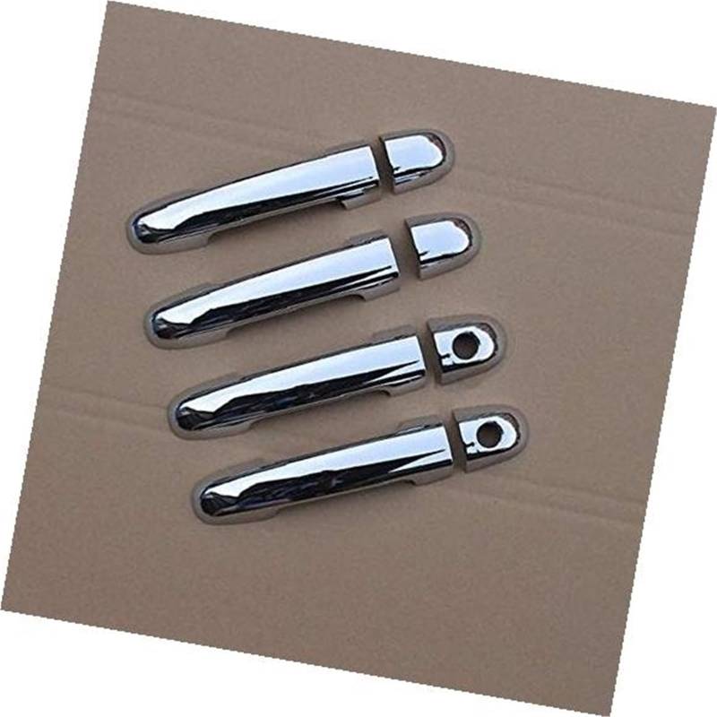 HUVNEXA, for Kia, Ceed Cee'd 2006 2007 2008 2009 2010 2011 2012 Neue Chrom Auto Türgriff Abdeckung Trim Aufkleber Auto Styling Zubehör Autotürgriffabdeckung(Black 2 Keyholes) von HUVNEXA