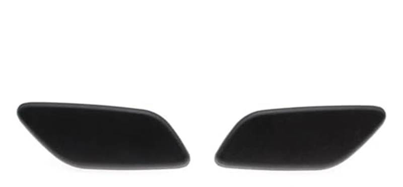 HUVNEXA, for Toyota, Hilux 2015+ Frontstoßstange Scheinwerferwaschanlage Sprühdüse Jet Abdeckkappe 85045-0K120 85044-0K130 850440K120 850450K130 Abdeckung für Autowaschdüsen(Black Cap) von HUVNEXA