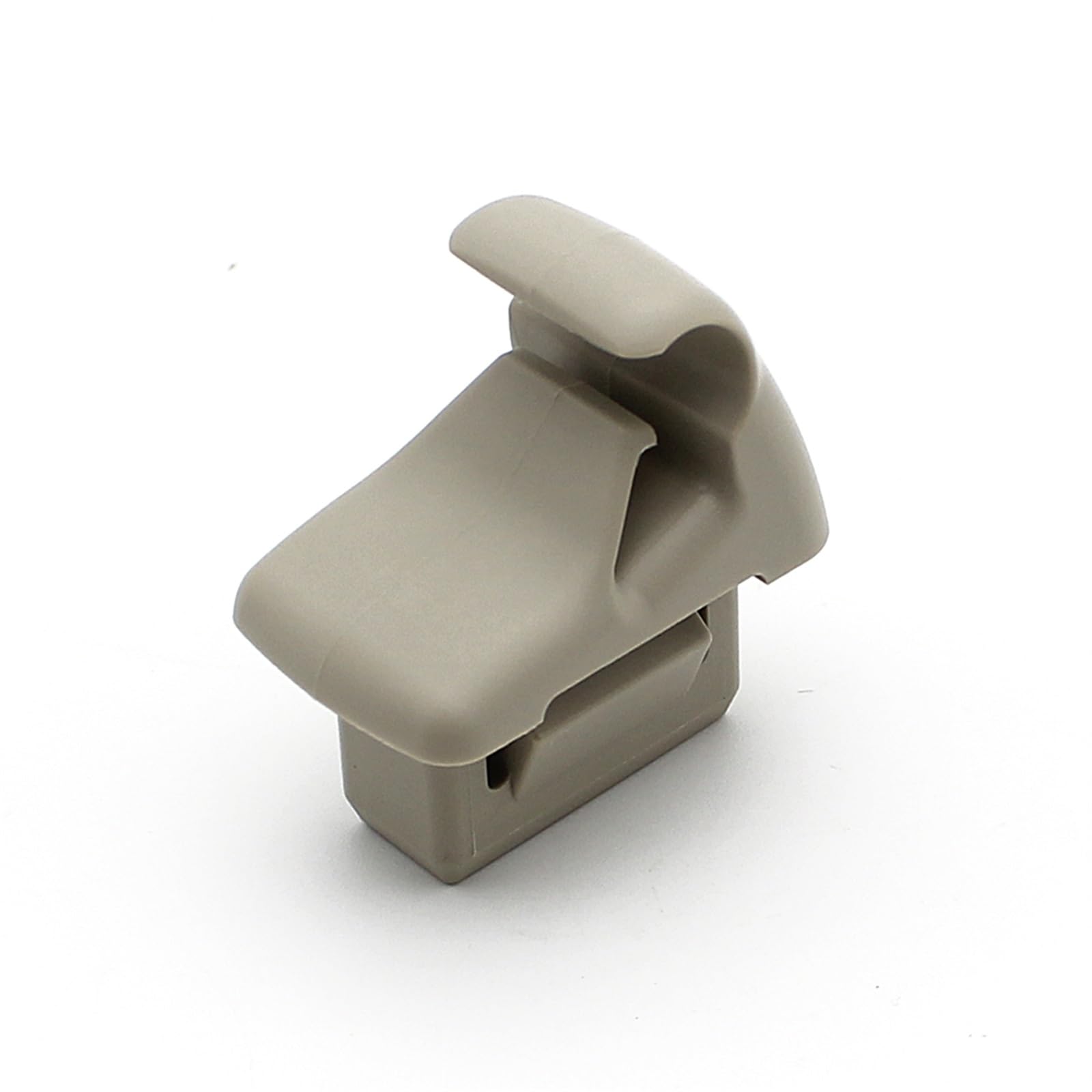 HUVNEXA 1 Stück, for Mitsubishi, ASX Lancer EVO 10 Eclipse Cross Outlander Sonnenblende Clip Hakenhalterung graue Farbe Auto-Sonnenblende(1Pc Gray Color) von HUVNEXA