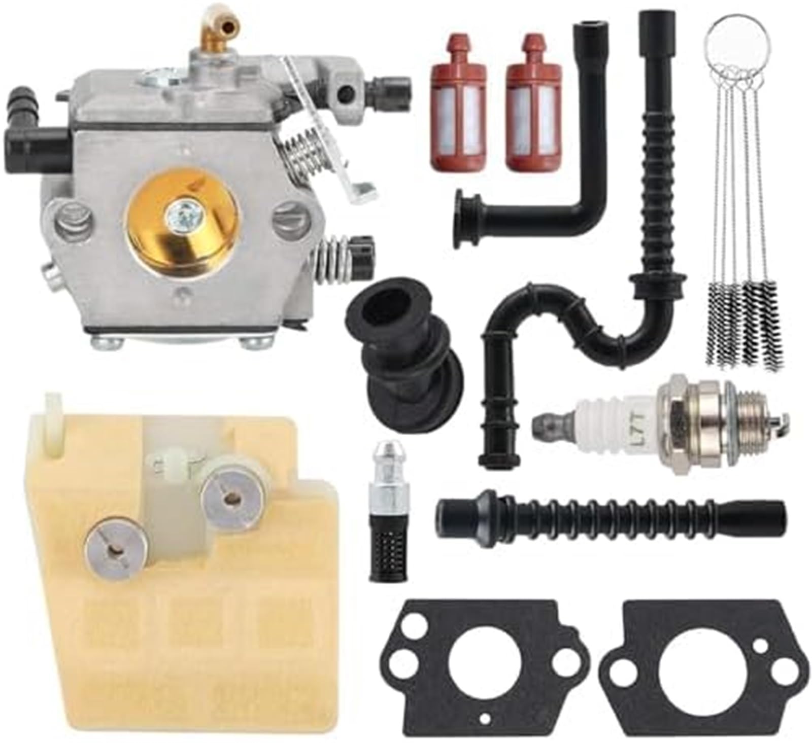 HUVNEXA 1121 120 1612 Vergaser, for STIHL, MS260 026 MS240 MS 240 024 024AV 024S Kettensägen Carb, for Walbro, WT-194 WT-194-1 mit Luftfilter Zündkerze Tune Up Kit HUVNEXA 1121 120 1612 Vergaser, for STIHL, MS260 026 MS240 MS 240 024 024AV 024S Kettensägen Carb, for Walbro, WT-194 WT-194-1 mit Luftfilter Zündkerze Tune Up Kit von HUVNEXA