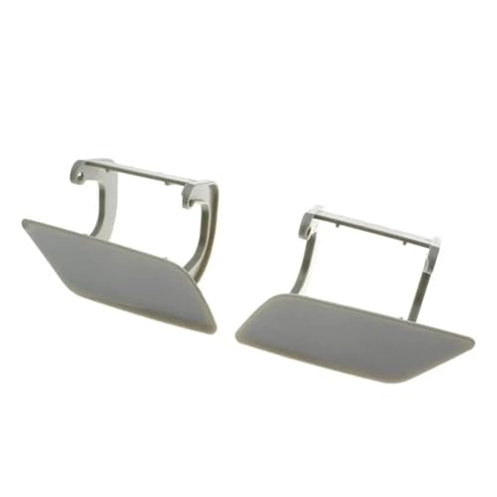 HUVNEXA 1648601008 Unlackierte Frontstoßstange, Scheinwerferwaschanlage, Sprühdüse, Strahlabdeckkappe, for Mercedes-Benz, ML320 ML350 ML550 W164 2008–2011 Abdeckung für Autowaschdüsen(Black Set) von HUVNEXA