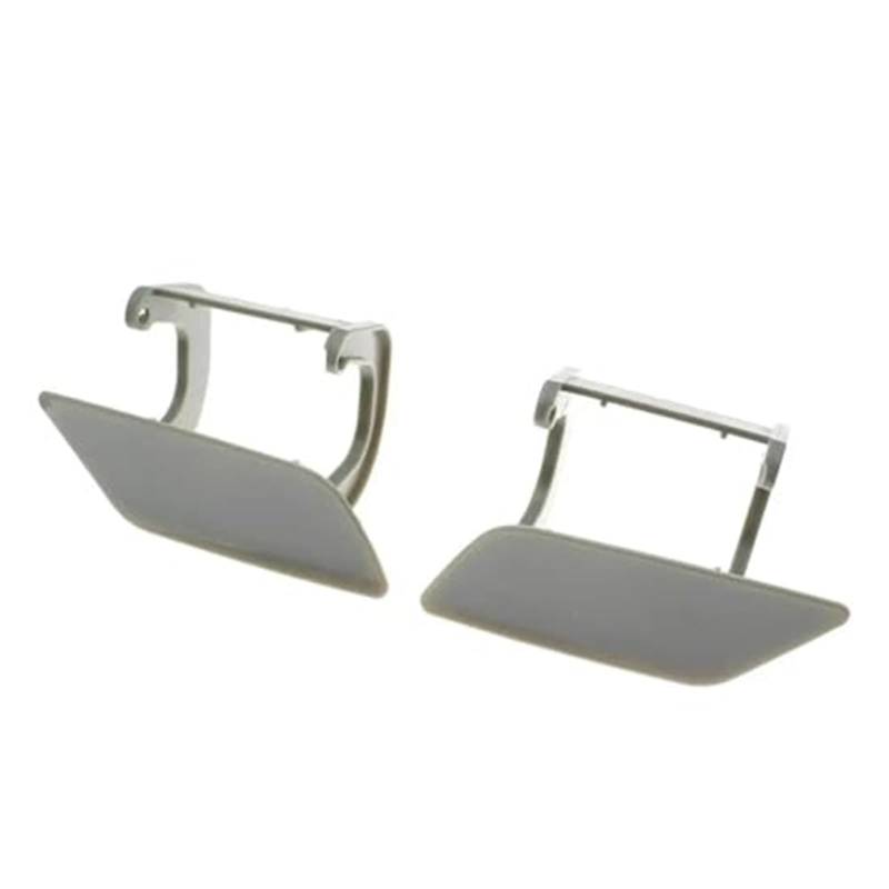 HUVNEXA 1648601008 Unlackierte Frontstoßstange, Scheinwerferwaschanlage, Sprühdüse, Strahlabdeckkappe, for Mercedes-Benz, ML320 ML350 ML550 W164 2008–2011 Abdeckung für Autowaschdüsen(Black Set) von HUVNEXA