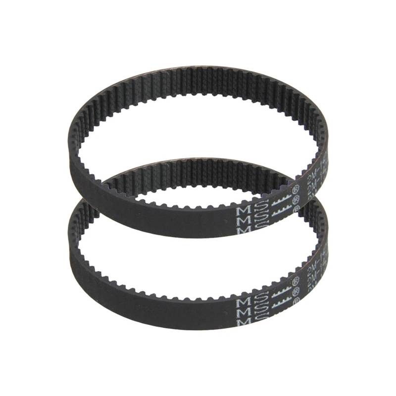 HUVNEXA 2 Stück Staubsauger-Timing-Antriebsriemen 2M-142-6 Umfang 142 mm Breite 6 mm Zähne 71 Synchronförderer Haushaltsersatzteil Staubsaugerriemen von HUVNEXA