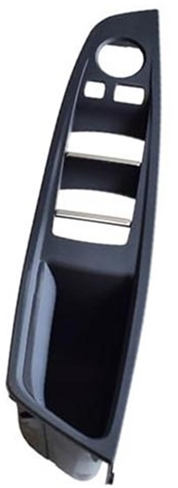HUVNEXA 4 7-teiliges Set Rechtslenker RHD, for, 5er F10 F11 520 525 Rotweingrau Auto-Innentürgriff Innenverkleidung Zugverkleidung 51417225851 Türgriff für den Autoinnenraum(Black-Panel) von HUVNEXA
