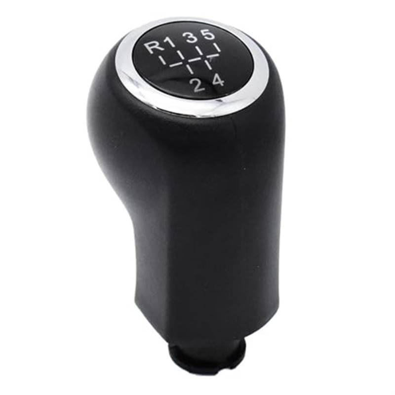 HUVNEXA 5/6 Gang Auto Schaltknauf Abdeckung, for Opel, for Vauxhall, Astra III H 2005-2009 Hebel Stick Gaitor Boot Auto-Schaltknauf(Black Shift knob) von HUVNEXA