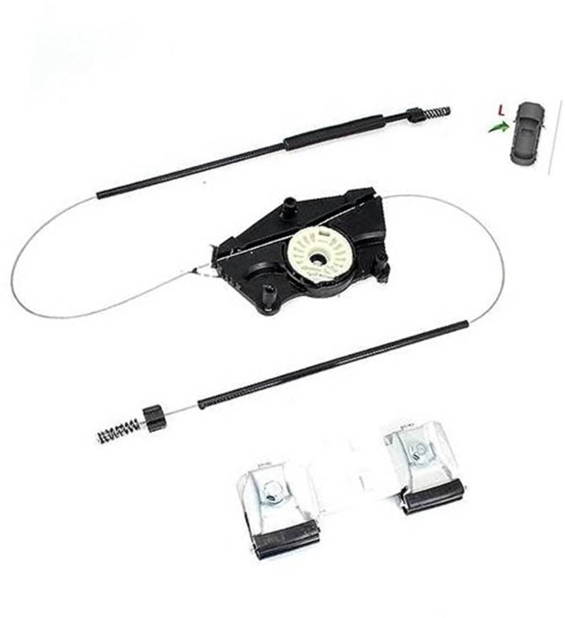 HUVNEXA 5J4837461 Auto-Styling Reparatursatz for elektrischen Fensterheber vorne Links, for Skoda, for Fabia, for MK2 2007 2008 2009 2010 2011 2012 2013 2014 2015 von HUVNEXA