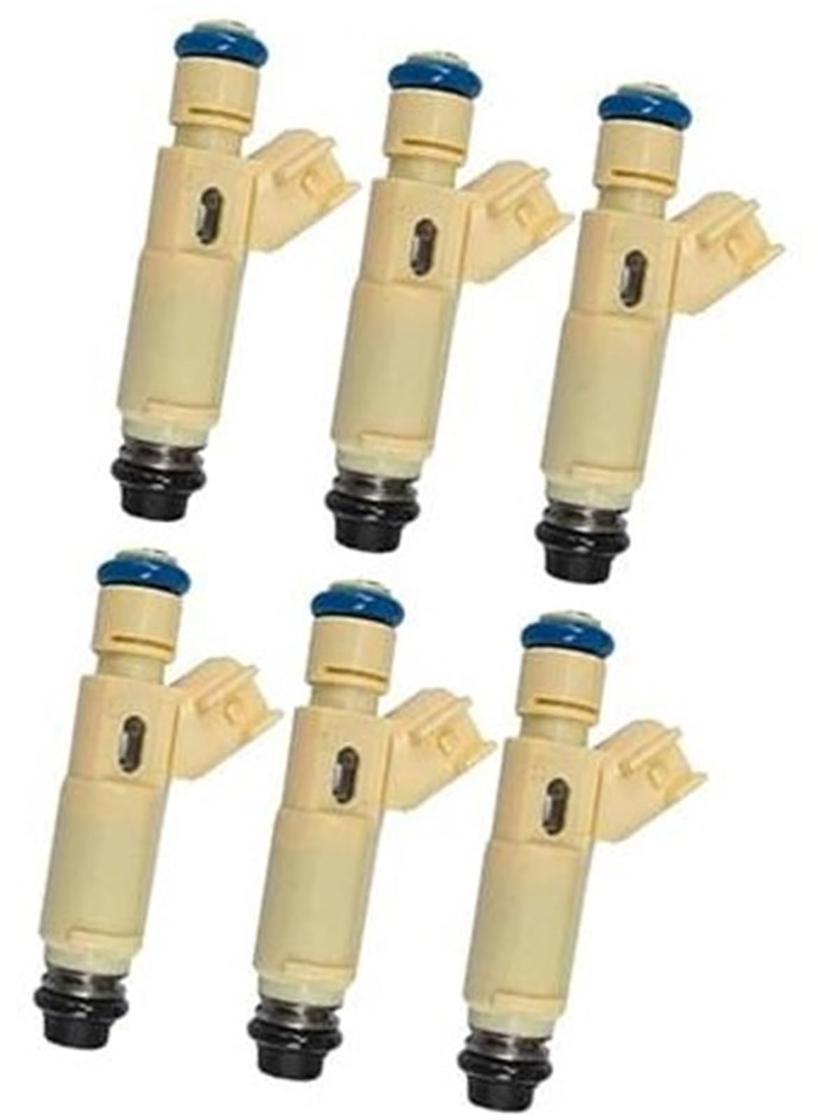 HUVNEXA 6 Stück Auto-Kraftstoff-Benzin-Einspritzdüsen-Einspritzdüse 195500-3521 822-11157, for Mercury, for Sable 3.0L V6 2001 HUVNEXA 6 Stück Auto-Kraftstoff-Benzin-Einspritzdüsen-Einspritzdüse 195500-3521 822-11157, for Mercury, for Sable 3.0L V6 2001 von HUVNEXA