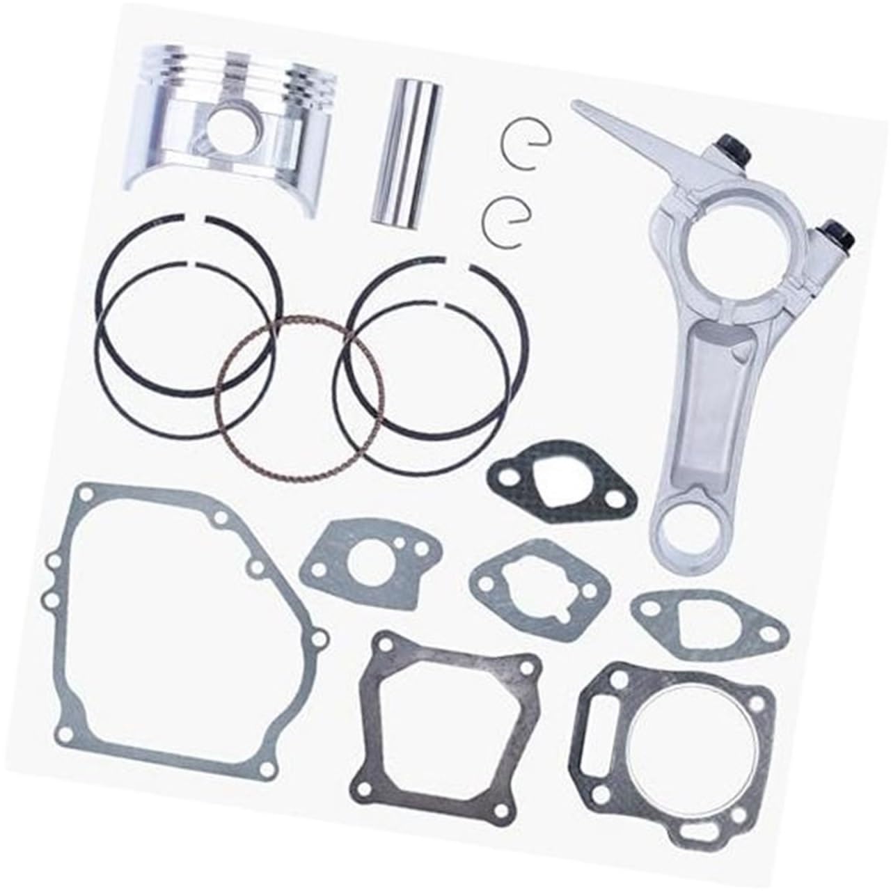 HUVNEXA 68-mm-Kolbenring-Pleuelstangen-Motor-Volldichtungssatz for GX160 GX 160 5,5 PS 4-Takt-Gasmotor-Generator-Wasserpumpe HUVNEXA 68-mm-Kolbenring-Pleuelstangen-Motor-Volldichtungssatz for GX160 GX 160 5,5 PS 4-Takt-Gasmotor-Generator-Wasserpumpe von HUVNEXA