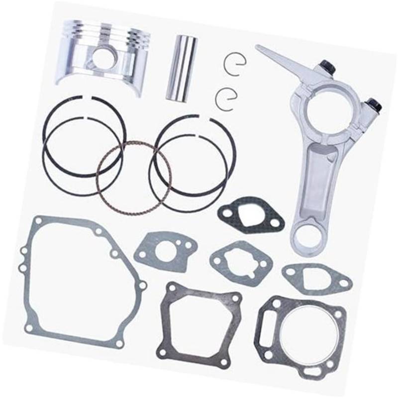 HUVNEXA 68-mm-Kolbenring-Pleuelstangen-Motor-Volldichtungssatz for GX160 GX 160 5,5 PS 4-Takt-Gasmotor-Generator-Wasserpumpe von HUVNEXA