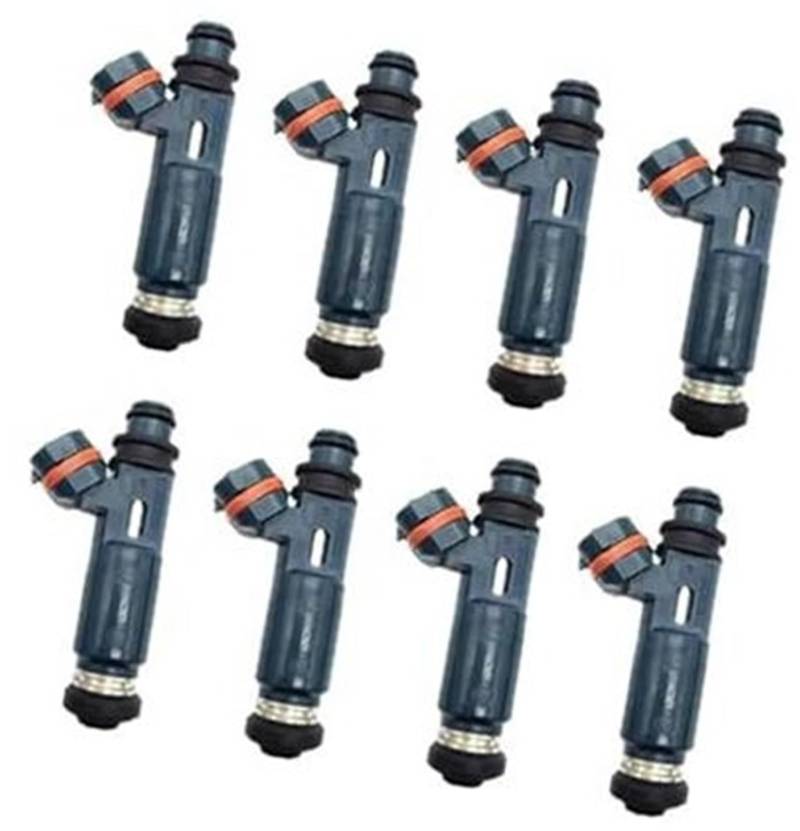 HUVNEXA 8-teilige Kraftstoff-Benzin-Einspritzdüse 2325050040 Auto-Einspritzdüse, for Lexus, for GX470, for LX470 4.7L V8 1998-2005 von HUVNEXA