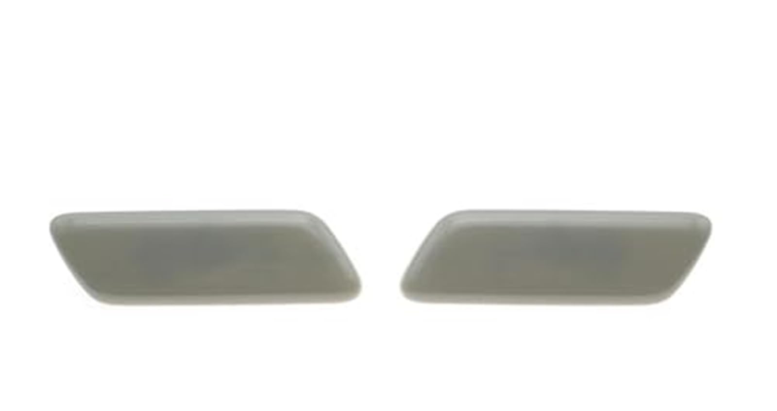 HUVNEXA 85044-42080C0 Frontstoßstange Scheinwerferwaschanlage Sprühdüse Jet Abdeckkappe, for Toyota, for RAV4, 2010 2011 2012 8504442080C0 8504542040C0 Abdeckung für Autowaschdüsen(Black Set) von HUVNEXA