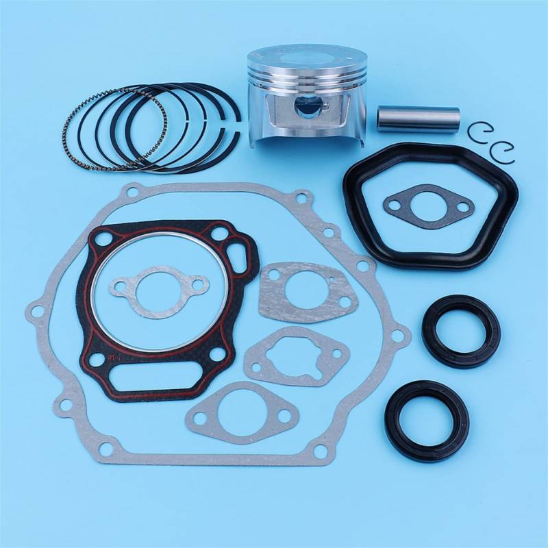 HUVNEXA 88 mm Kolbenring-/Bolzendichtungssatz for GX390 13 PS Generator Rasenmähermotoren 13200-ZE3-010 von HUVNEXA