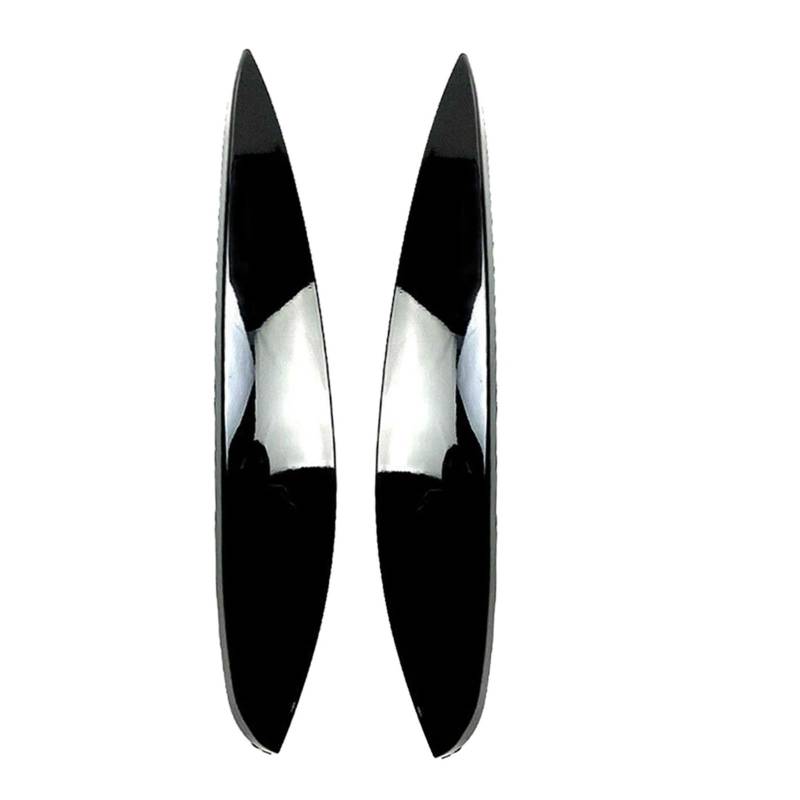 HUVNEXA ABS Auto Scheinwerfer Augenlid Deckel Augenbraue Trim Abdeckung, for Mercedes, for Benz, for Smart, 2014 2015 2016 2017 2018 Autoscheinwerferaufkleber(Glossy Black) von HUVNEXA