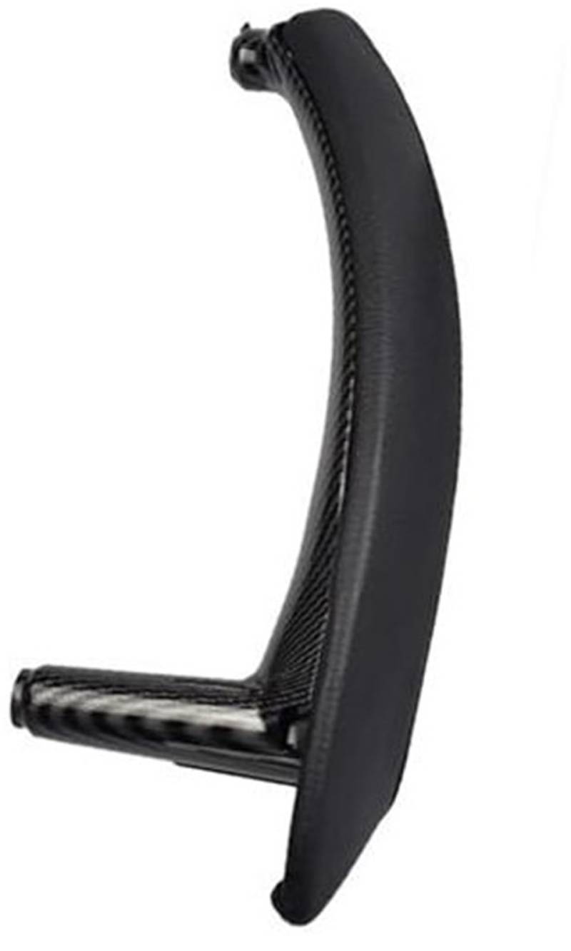 HUVNEXA Armlehne Auto Links vorne Fahrersitz LHD Innentürgriff Innenverkleidung Zugverkleidung, for, E70 E71 X5 X6 2007–2014 Türgriff für den Autoinnenraum(Black CF-Right) von HUVNEXA