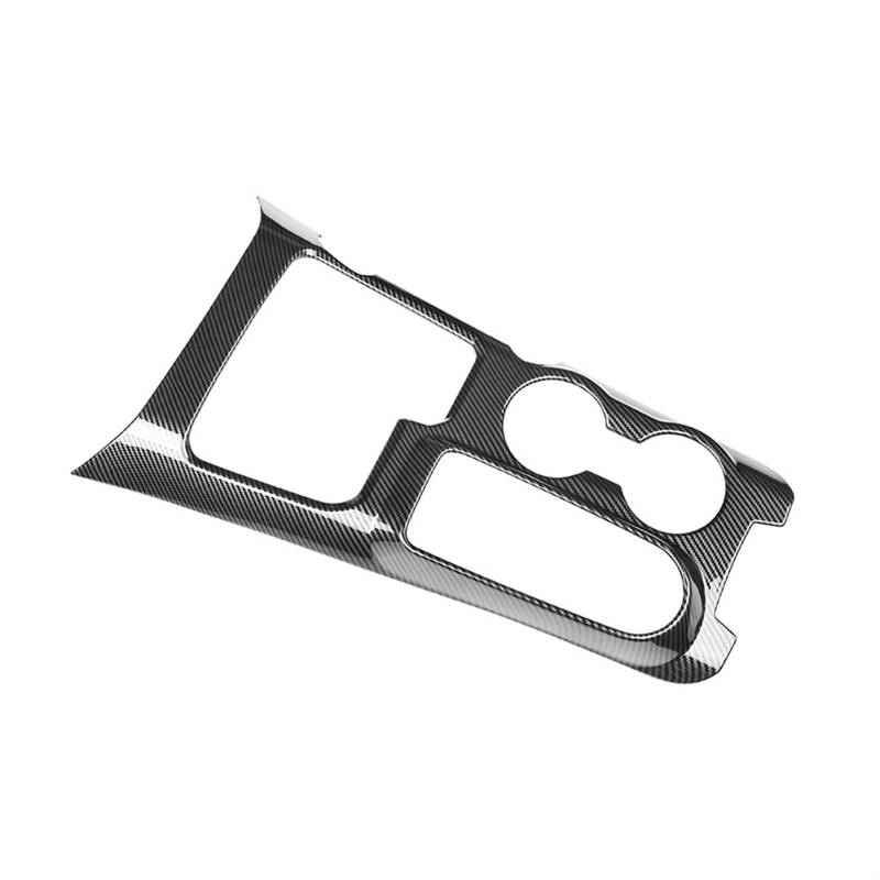 HUVNEXA Auto Carbon Fiber Center Console Schalttafel Wasserbecherhalter Abdeckung Zieraufkleber, for Ford, for Bronco 2021 2022 Schalttafel von HUVNEXA
