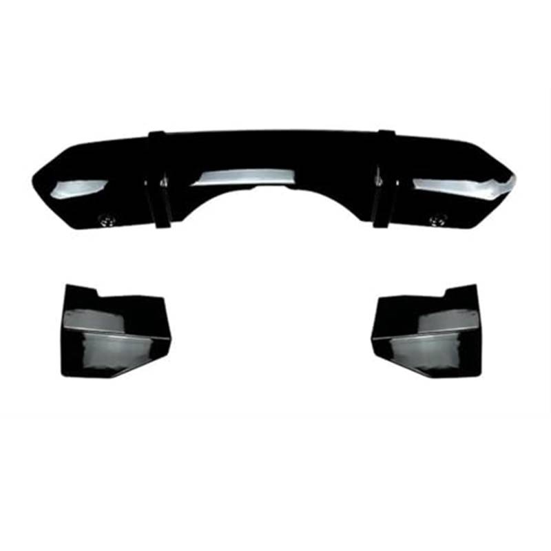 HUVNEXA Auto Heckspoiler Autozubehör Heckspoilerlippe Diffusor Spoiler Splitter Schutz Hecklippe Spoilerecke, for, for X5 F15 2014-2018 Auto-Heckspoiler(Gloss Black) von HUVNEXA